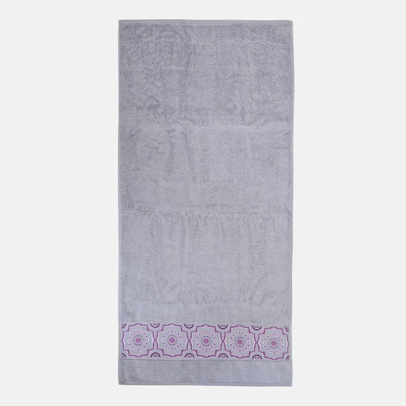Purple Tile Design - Towel Set 3 Pieces