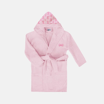 Kids Printed Hooded Bathrobe