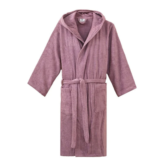 Luxury Hooded Cotton Bathrobe