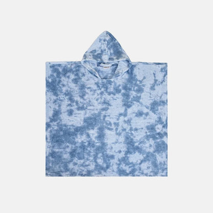 Kids Tie-Dye Hooded Poncho Towel