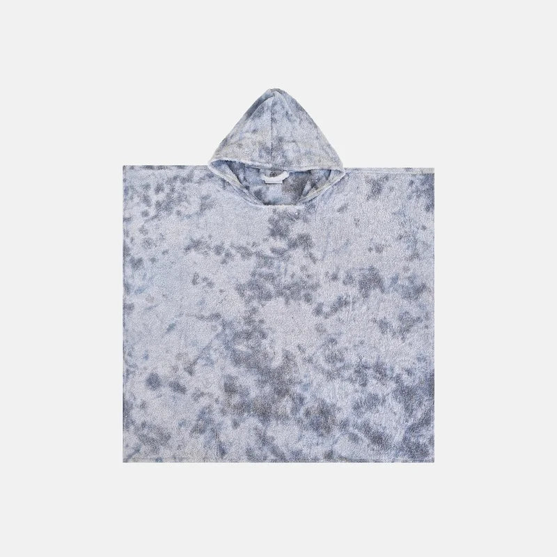 Kids Tie-Dye Hooded Poncho Towel