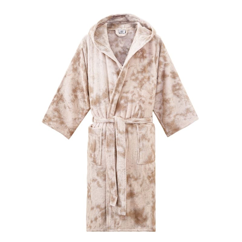 Tie-Die Cotton Bathrobe
