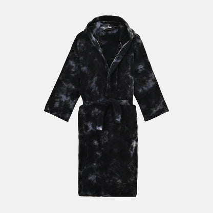 Tie-Die Cotton Bathrobe