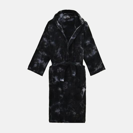 Tie-Die Cotton Bathrobe