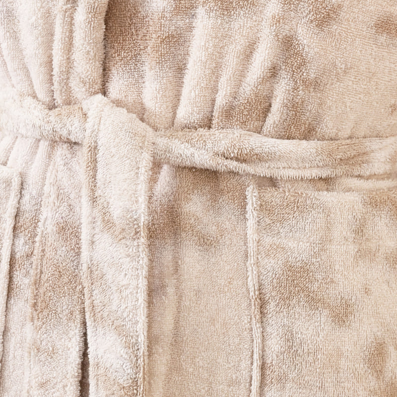 Tie-Die Cotton Bathrobe