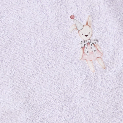Kids Printed Hooded Bathrobe