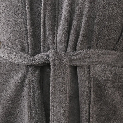 Luxury Hooded Cotton Bathrobe