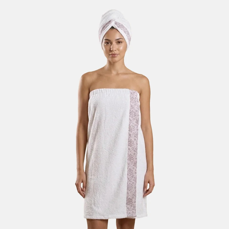 Women’s Bath Wrap Towel - Dantel Style