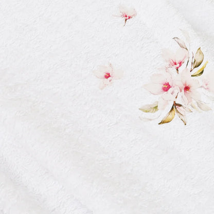 Women’s Bath Wrap Towel - Roses Style