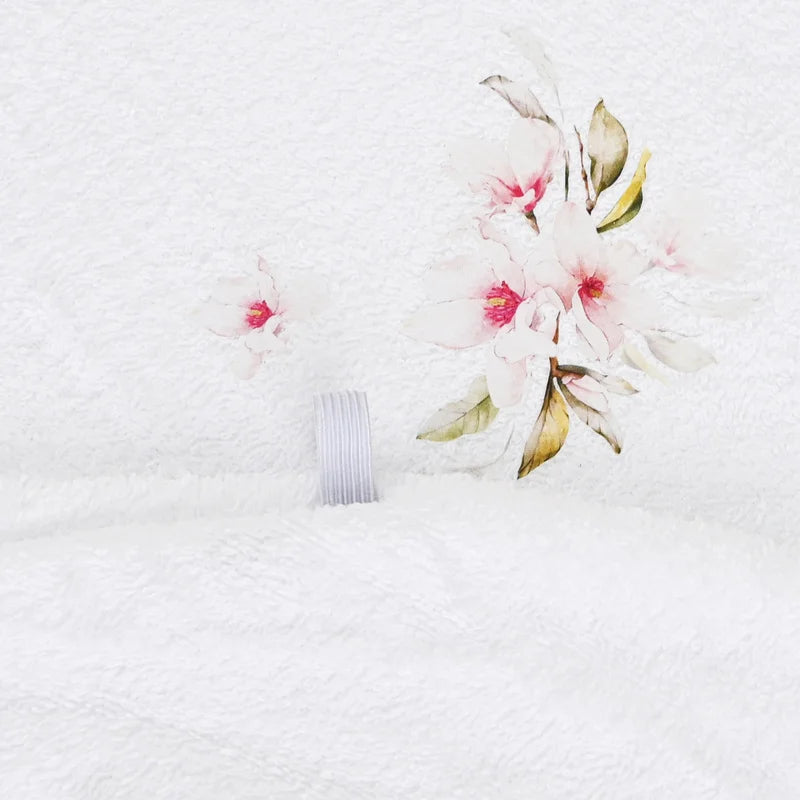 Women’s Bath Wrap Towel - Roses Style