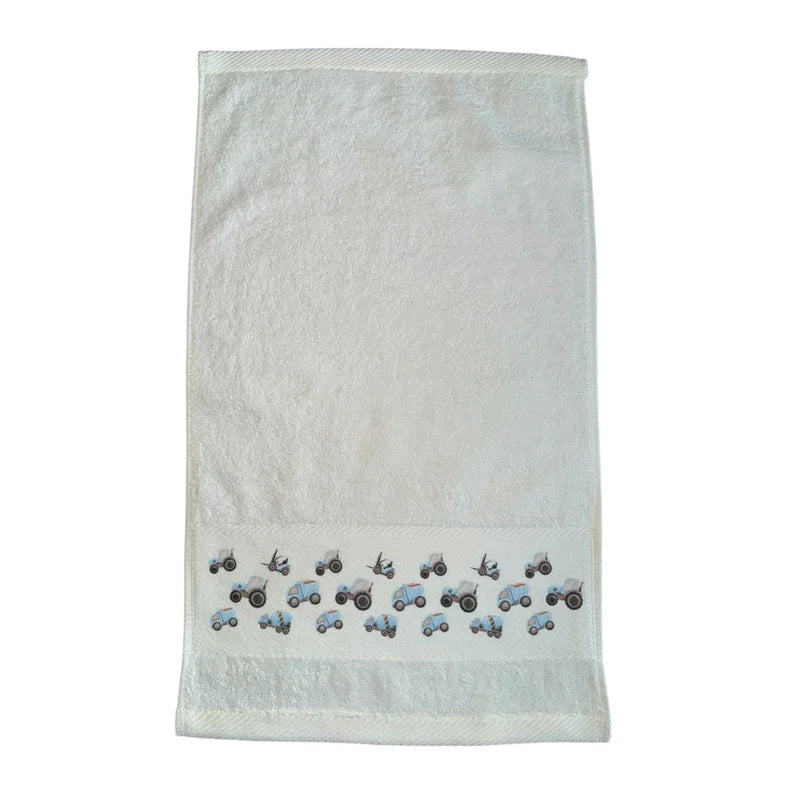 Kids Boy Bath & School Towel Set – 6 Pieces (30 × 50 cm)