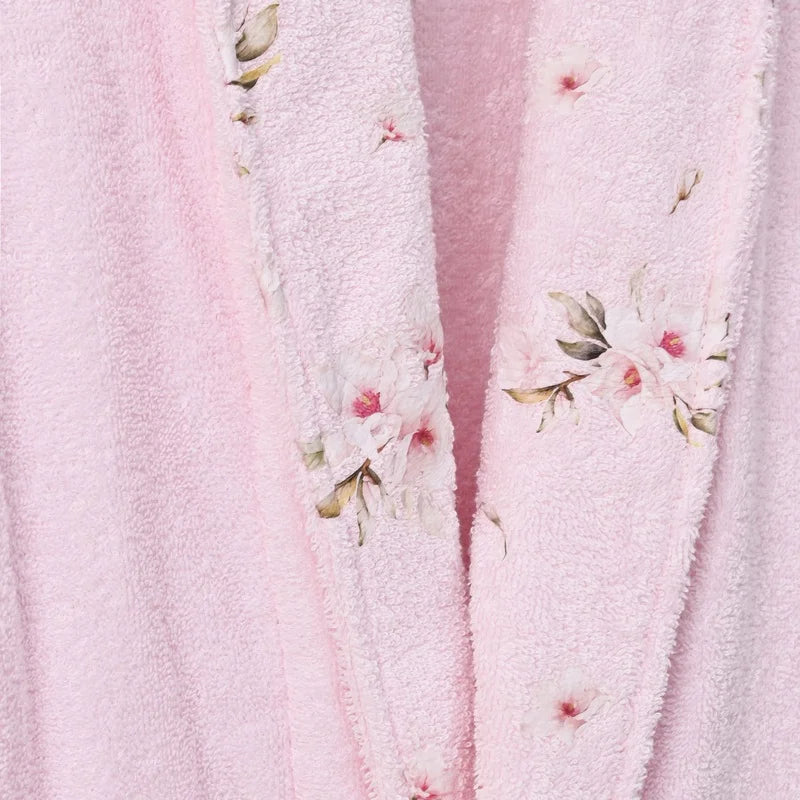 Rose Cotton Bathrobe