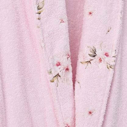 Rose Cotton Bathrobe