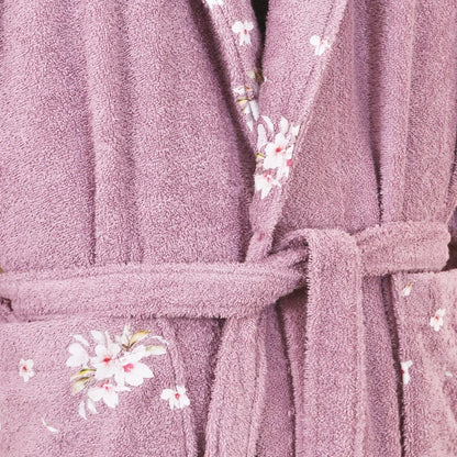 Rose Cotton Bathrobe