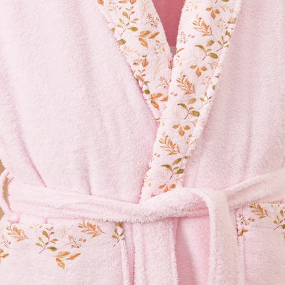 Fall Style Printed Cotton Bathrobe