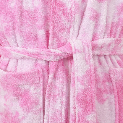 Tie-Die Cotton Bathrobe
