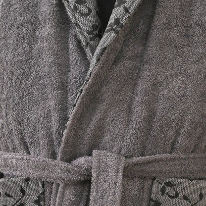 Premium Dantel Printed Cotton Bathrobe