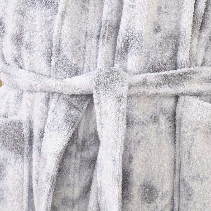 Tie-Die Cotton Bathrobe