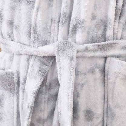 Tie-Die Cotton Bathrobe