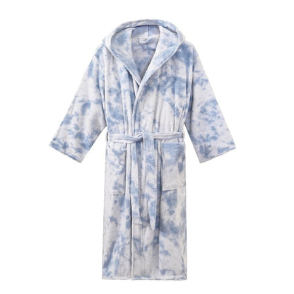 Tie-Die Cotton Bathrobe