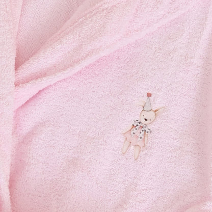 Kids Printed Hooded Bathrobe