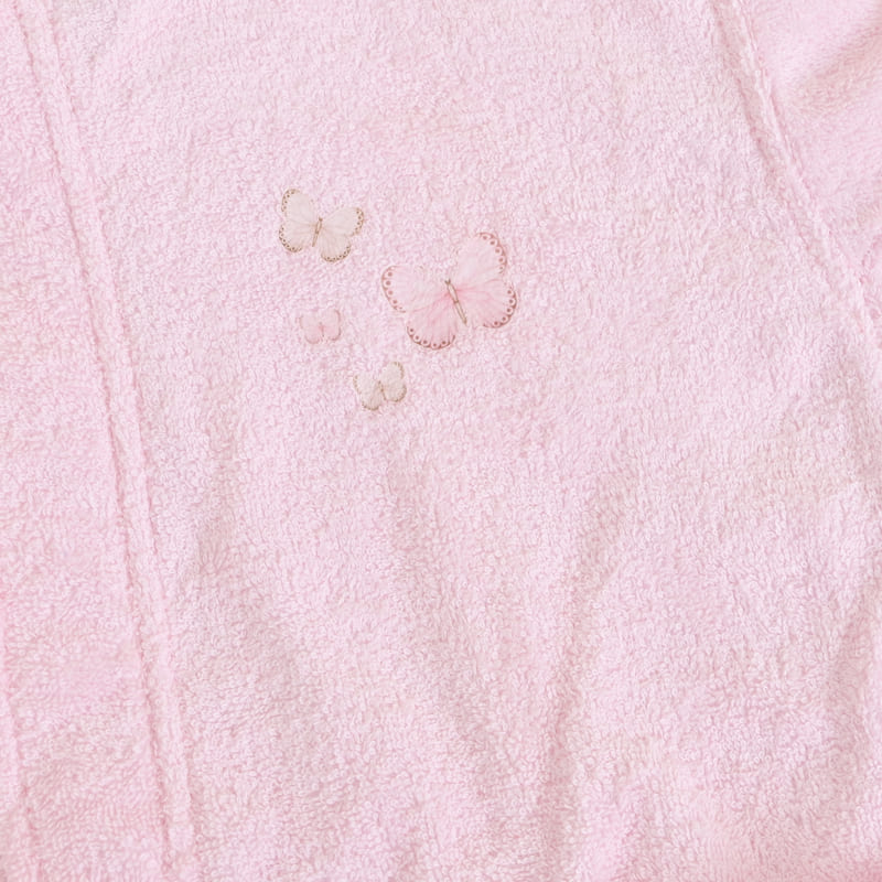 Kids Printed Hooded Bathrobe