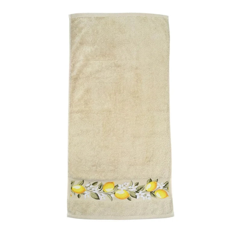 Olive-Lemon 1 - Towel Set 3 Pieces