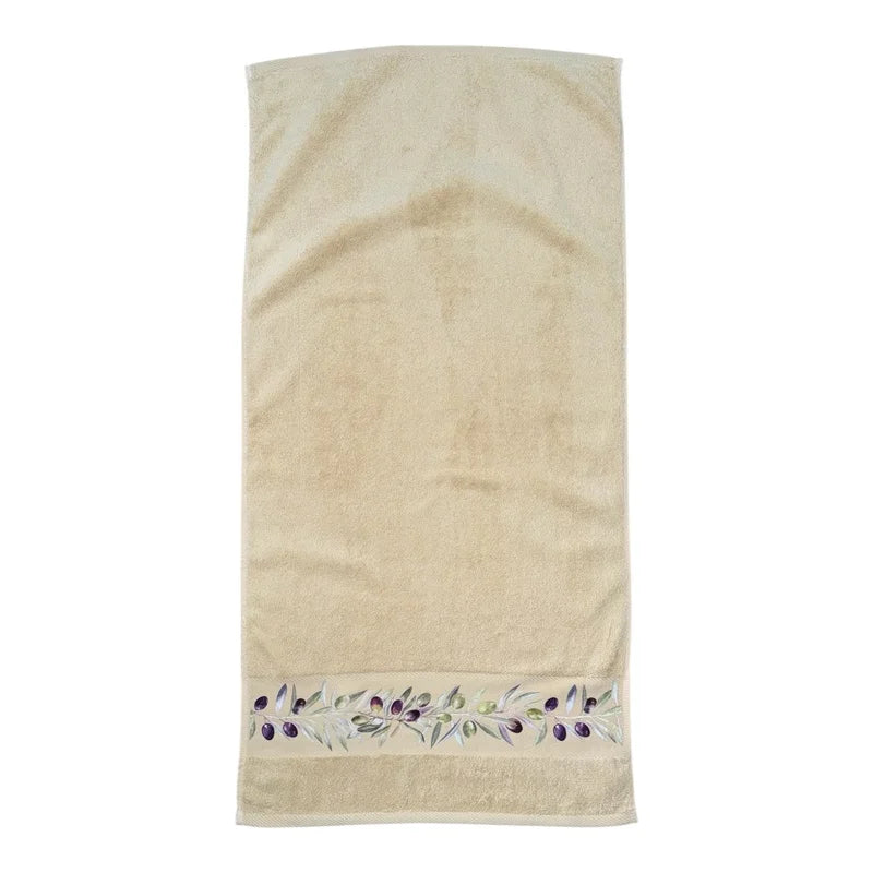Olive-Lemon 1 - Towel Set 3 Pieces