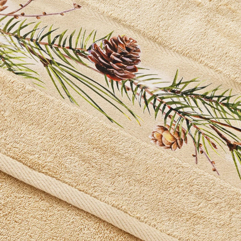 Olive-Lemon 1 - Towel Set 3 Pieces