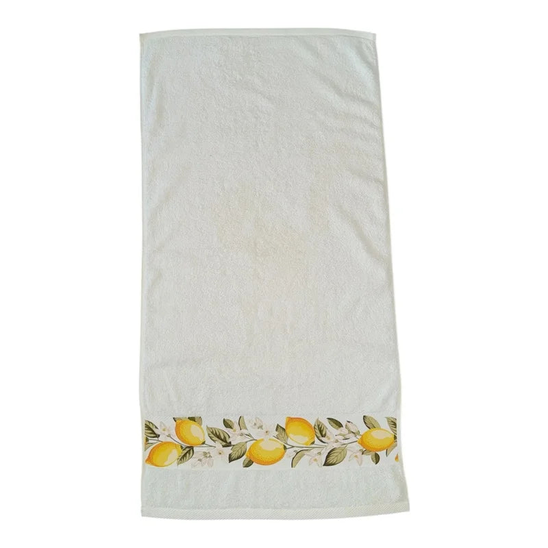 Olive-Lemon 2 - Towel Set 3 Pieces