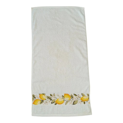Olive-Lemon 2 - Towel Set 3 Pieces
