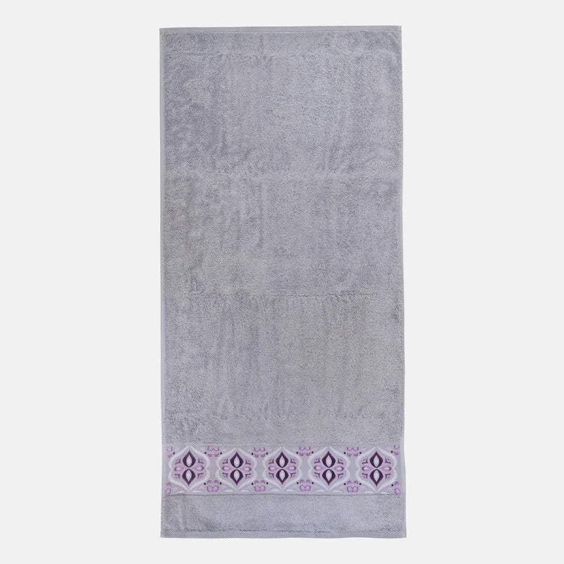 Purple Tile Design - Towel Set 3 Pieces