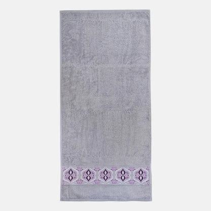 Purple Tile Design - Towel Set 3 Pieces
