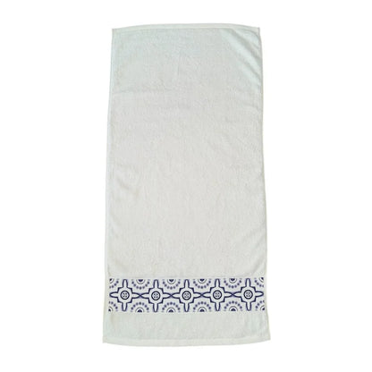 Navy Tile Design 2 - Towel Set 3 Pieces